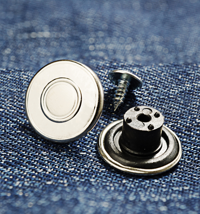 Zinc Alloy Denim Jean Buttons Replacement