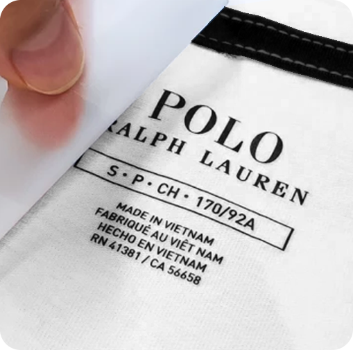Heat Transfer Label